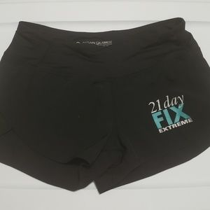 Beachbody black workout shorts